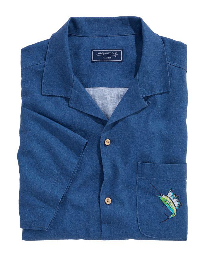 Vineyard Vines Scenic Short Sleeve Camp Shirt