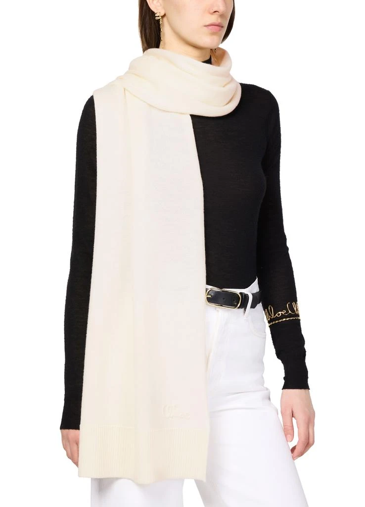Chloé Wool and cashmere scarf 5