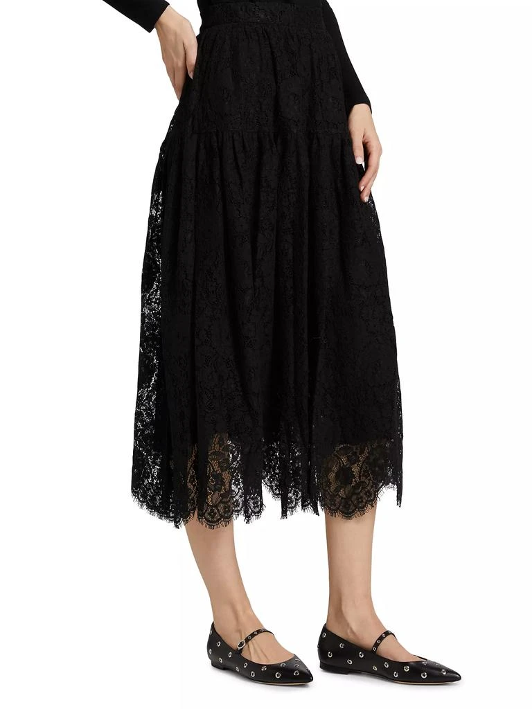 DÔEN Sebastiane Lace Midi-Skirt 4