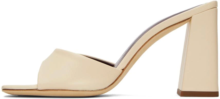 Staud Off-White Sloane Heels 3