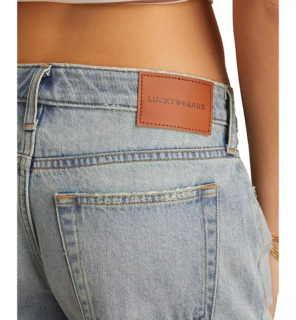 Lucky Brand Women's The Baggy High-Rise Faded Jeans 4