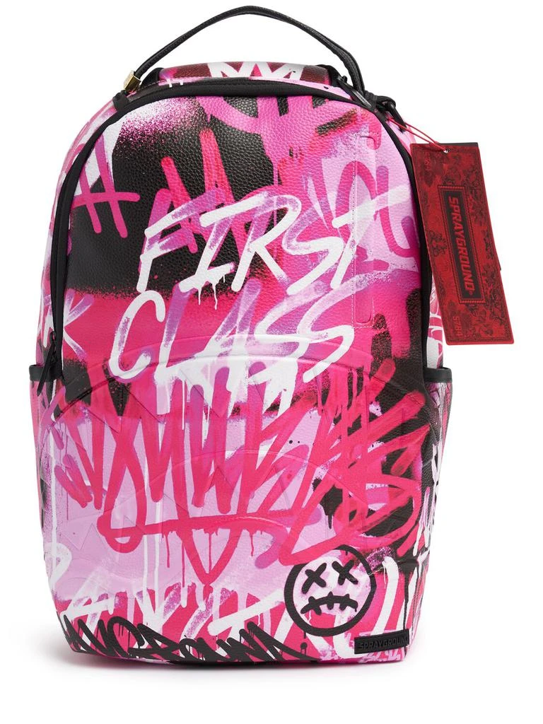 SprayGround Printed Canvas Backpack 1