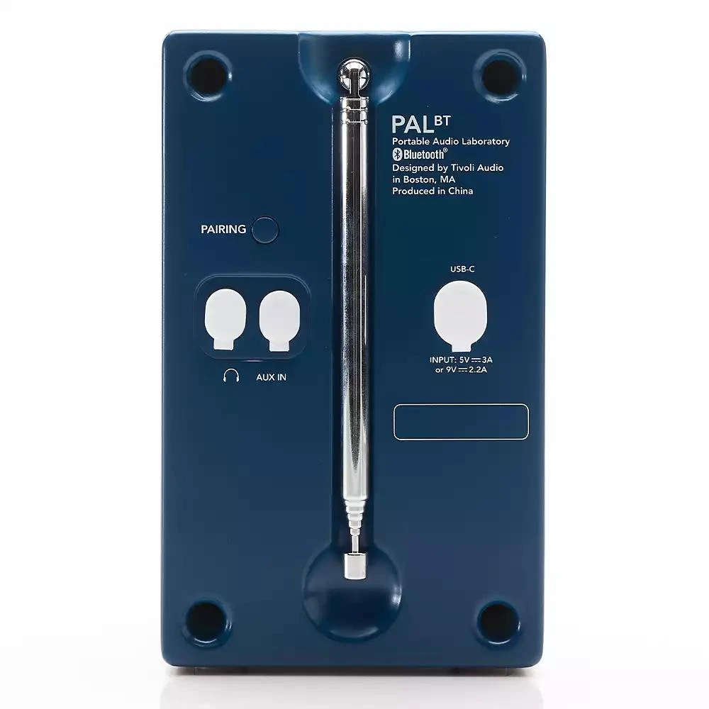 Tivoli Audio PAL BT Bluetooth FM Portable Radio and Speaker - Gen. 3 2