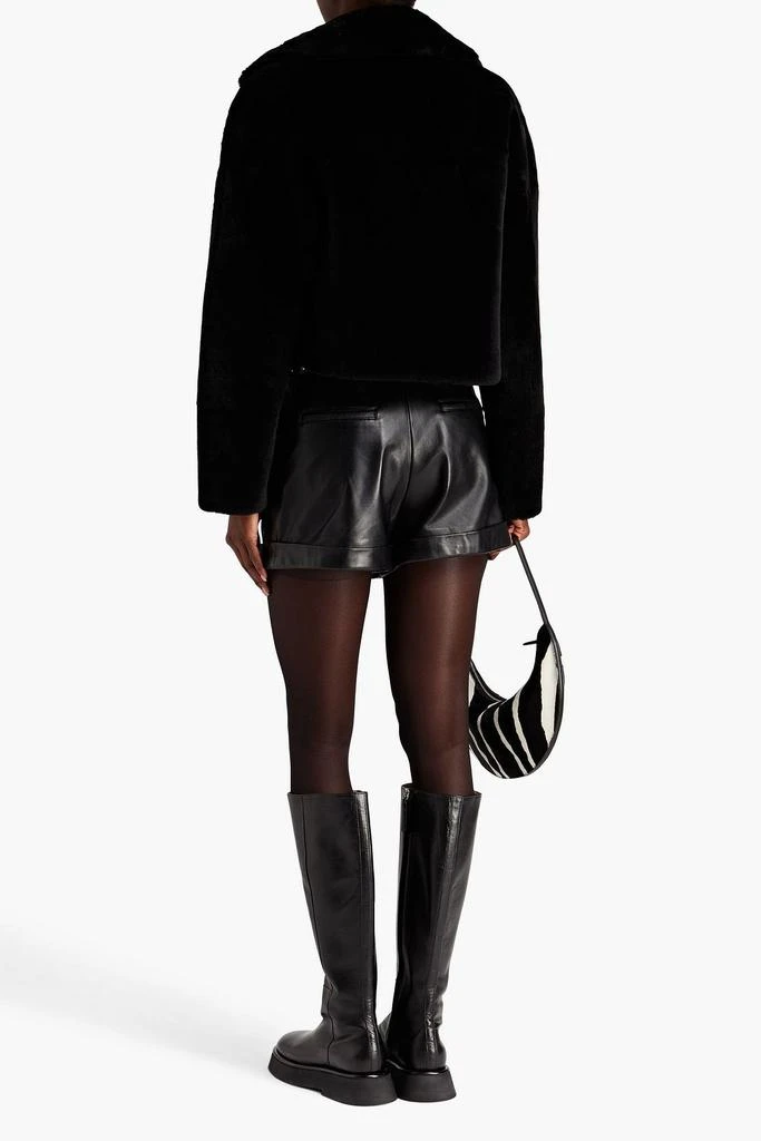 YVES SALOMON Shearling biker jacket 3