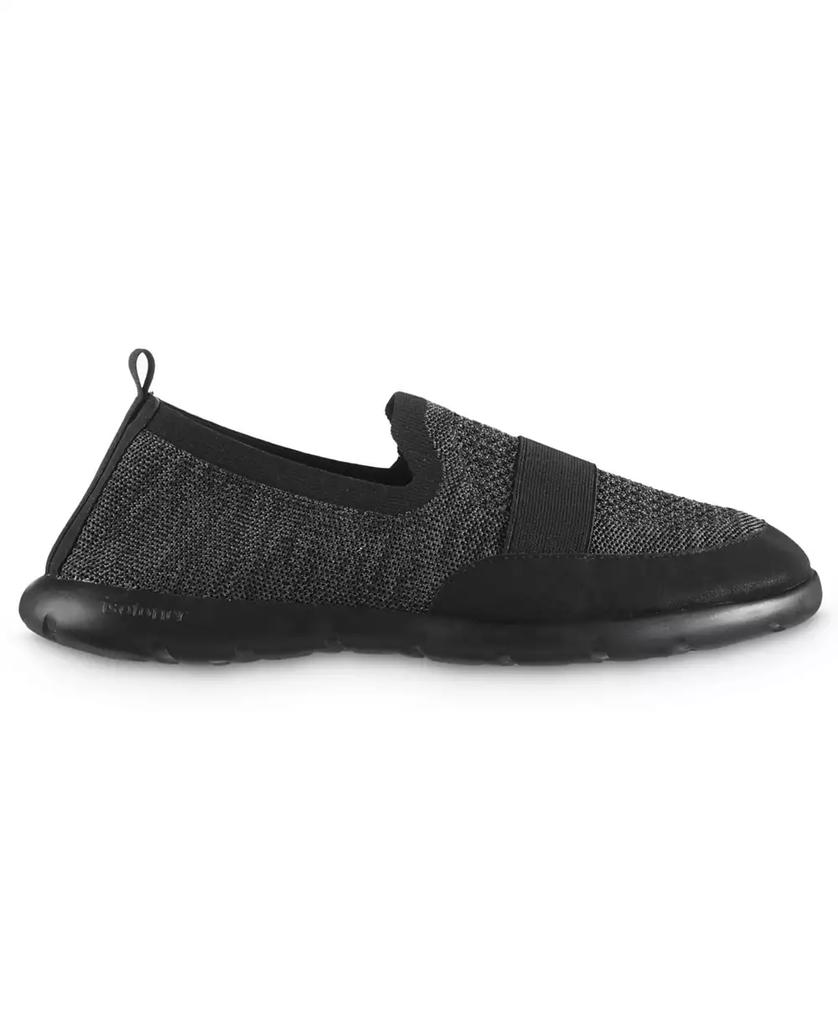 Totes Isotoner Men's Zenz Knit Indoor and Outdoor Slip-On Slipper