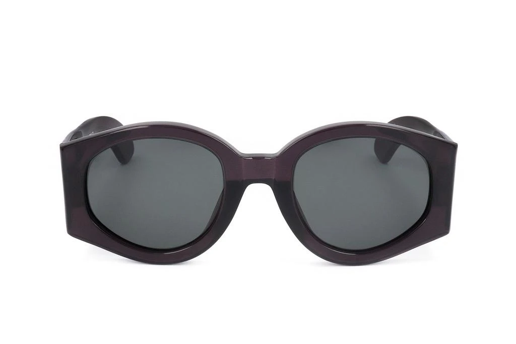Linda Farrow Linda Farrow X Dries Van Noten Oval Frame Sunglasses 1