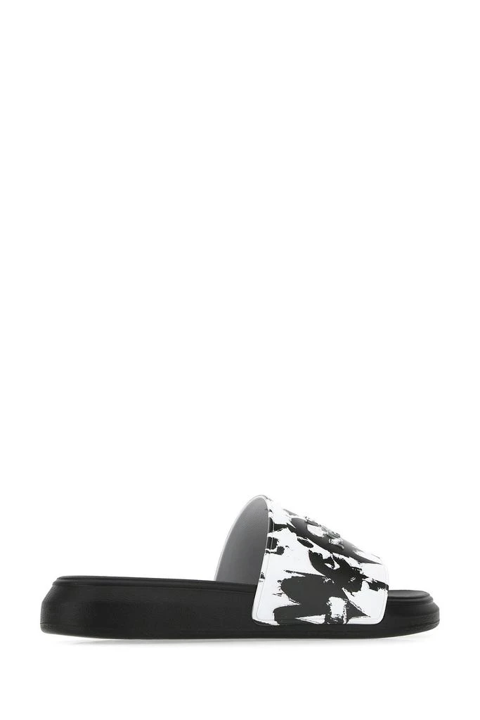 Alexander McQueen Two-tone rubber slippers 2