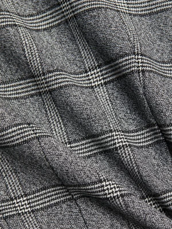 Sergio Hudson Wool-Blend Windowpane Plaid Blazer 5