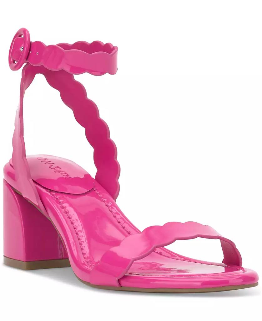 On 34th Women's Pathina Scalloped Block Heel Sandals, Exclusively at Macy's