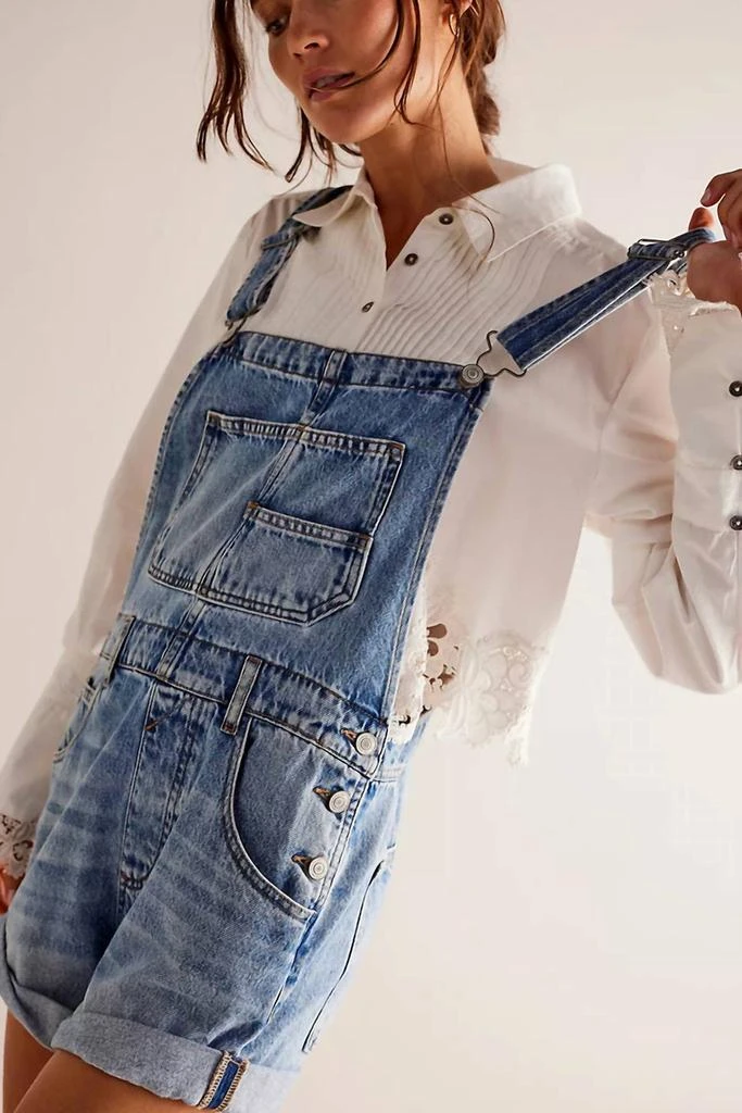 Free People Free People - Ziggy Shortall Overalls 3