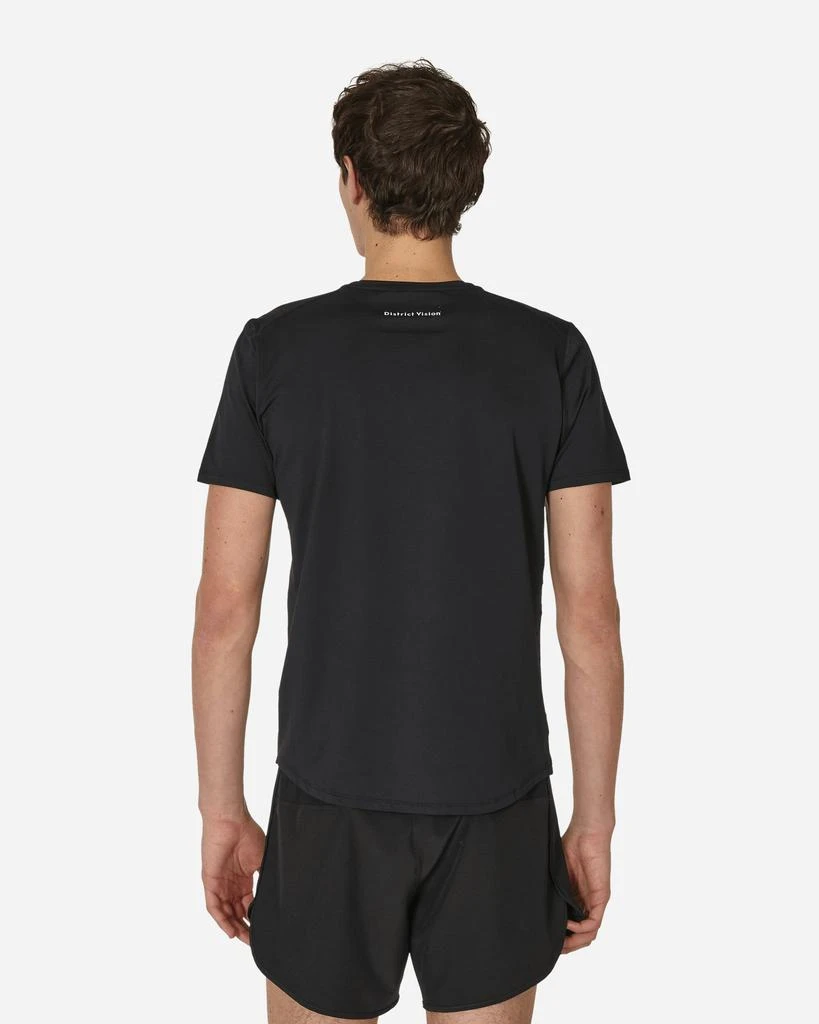 District Vision Ultralight Aloe T-Shirt Black 3