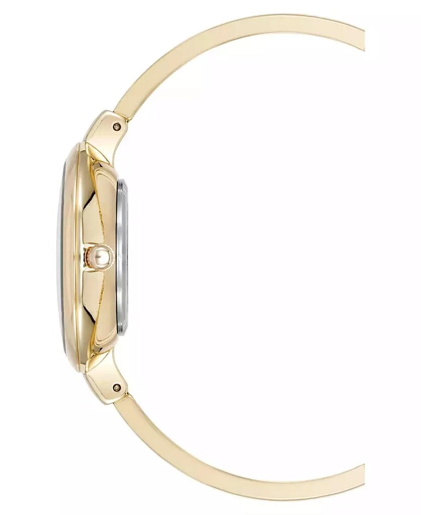 Anne Klein Women's Quartz Charming Floral Gold-Tone Metal Alloy Watch Set 2