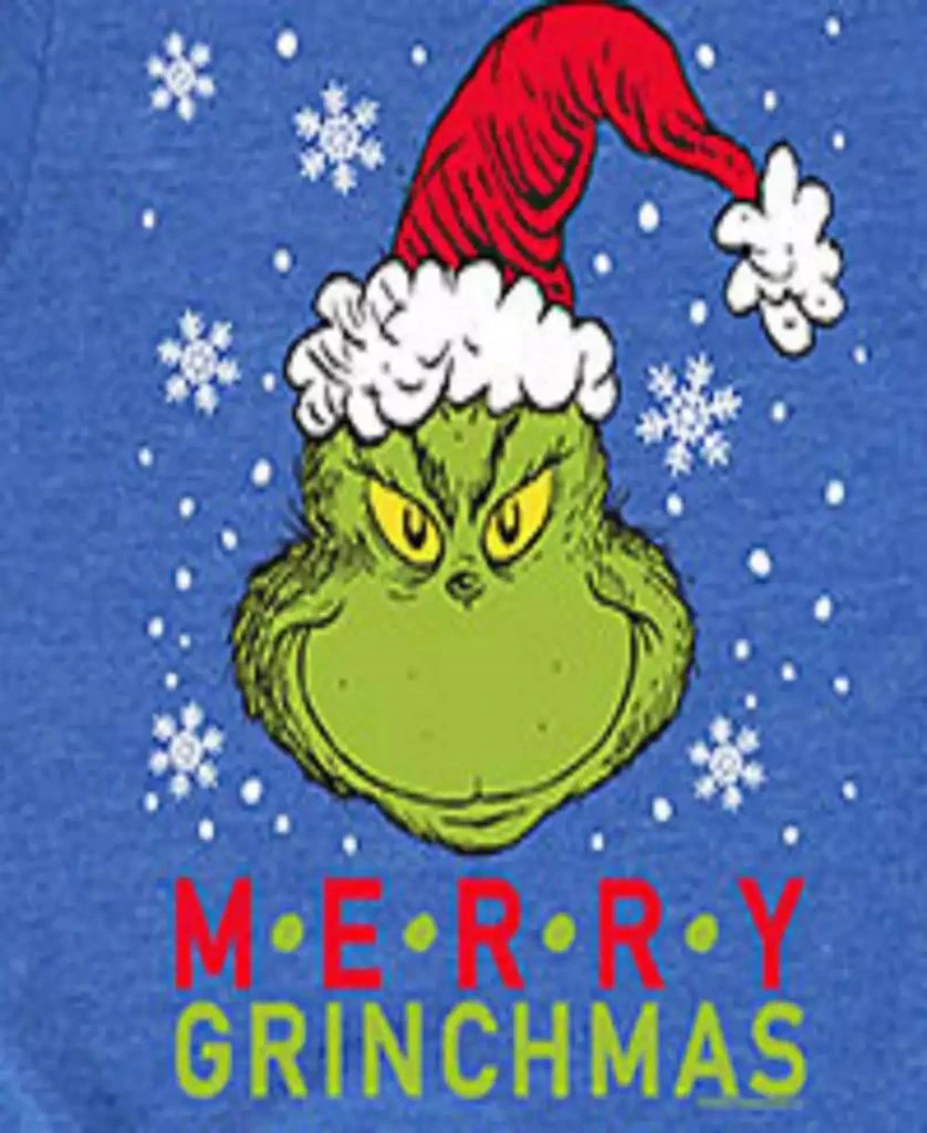Hybrid Big Boys Merry Grinchmas Graphic Tee 3