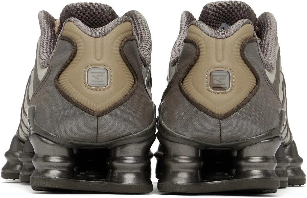 NIKE Khaki Shox TL Sneakers 2