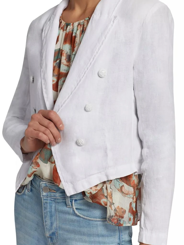 L'Agence Wayne Cropped Double-Breasted Jacket 6