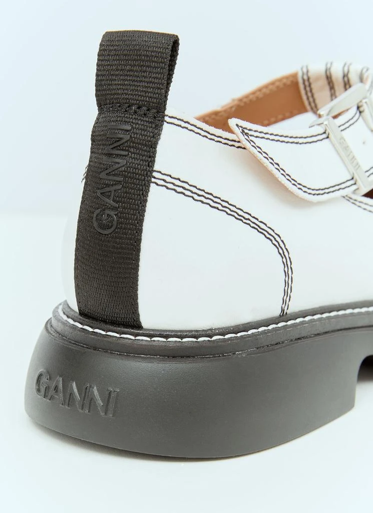 Ganni Everyday Buckle Mary Jane Shoes 5