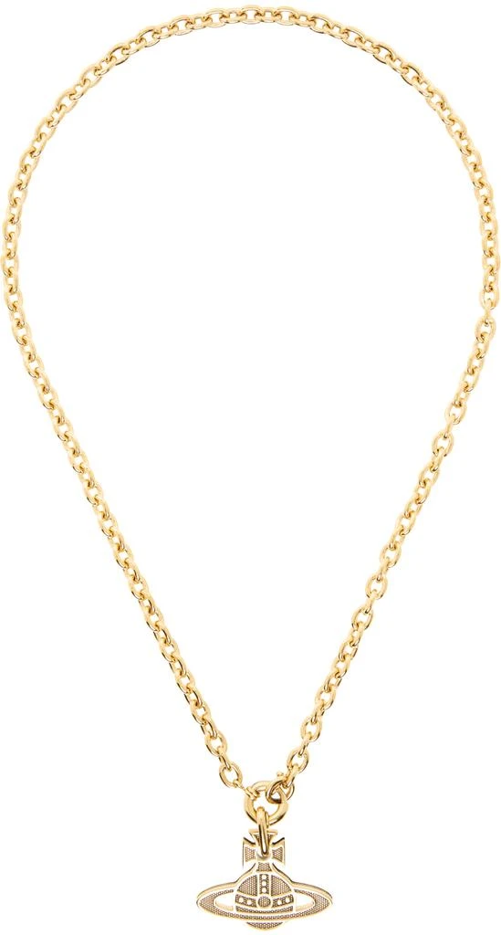 Vivienne Westwood Gold Hilario Reversible Pendant Necklace 1
