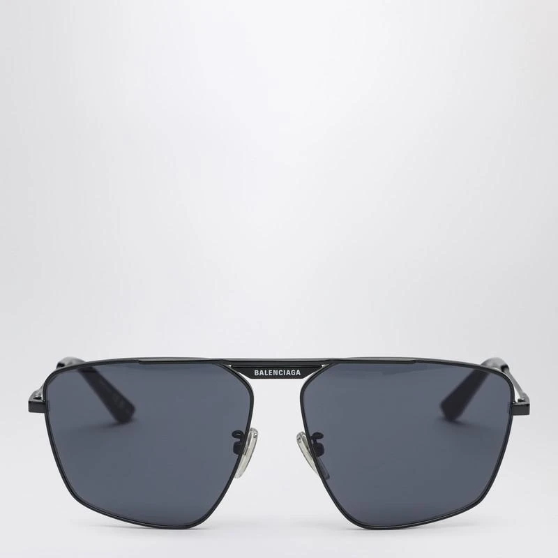 Balenciaga Tag 2.0 Navigator blue sunglasses 1