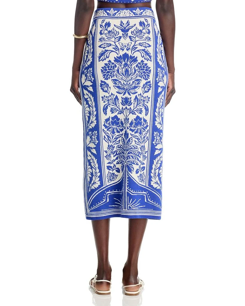 Farm Rio Tapestry Knit Skirt 3