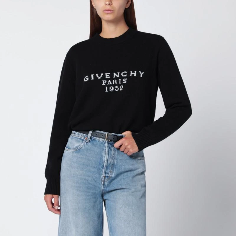 Givenchy Black wool and cashmere sweater 1