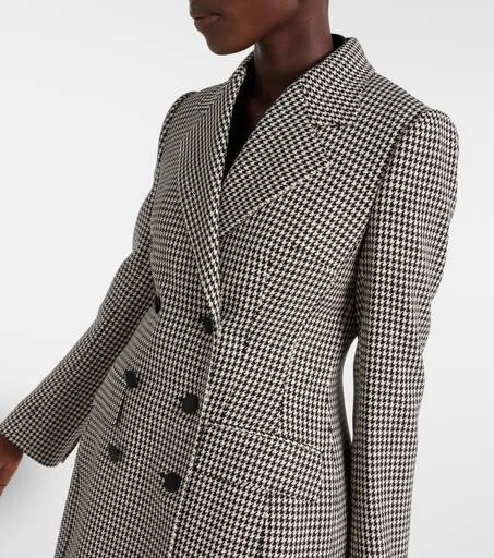Dolce 
Gabbana Houndstooth wool-blend blazer 6