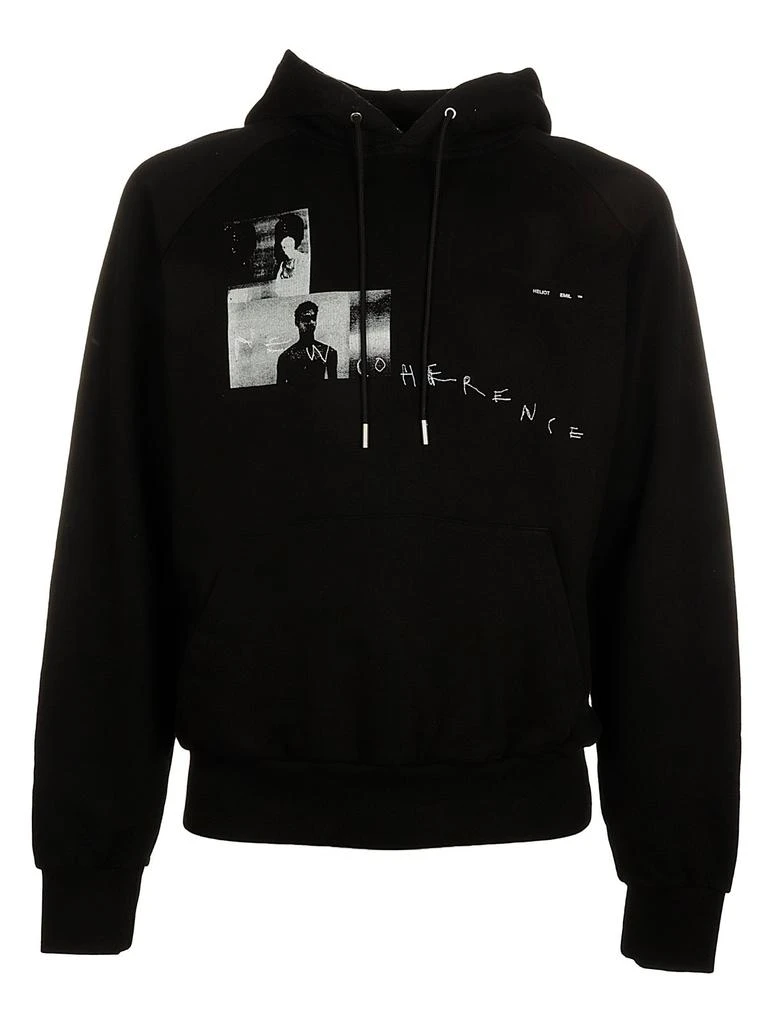 Heliot Emil Heliot Emil Graphic-Printed Drawstring Hoodie 1