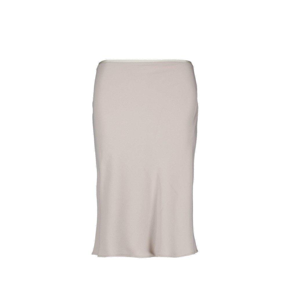 AMI AMI Paris Mid-Rise A-Line Midi Skirt