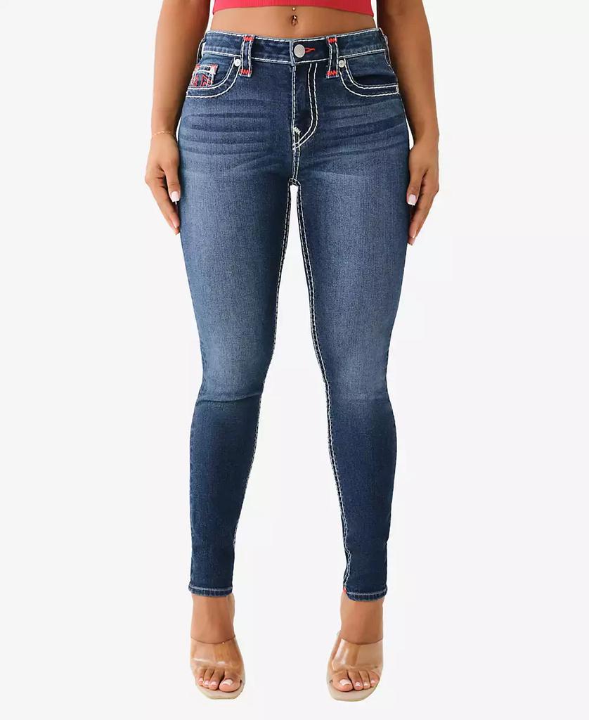 True Religion Women's Jennie Skinny Super T Jean