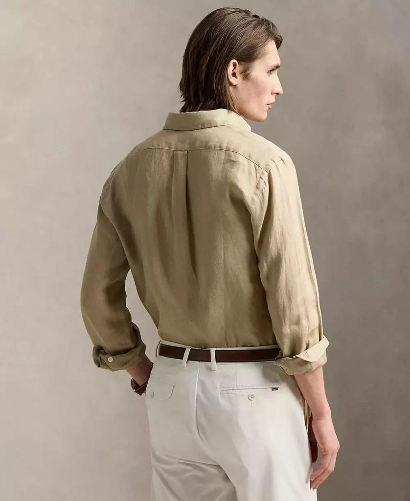 Ralph Lauren Men's Classic-Fit Linen Shirt 4