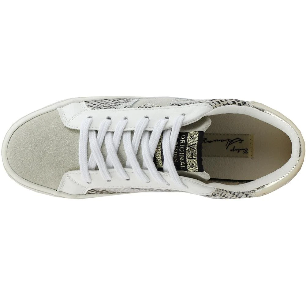 Vintage Havana Kate Metallic Snake Lace Up Sneakers 4