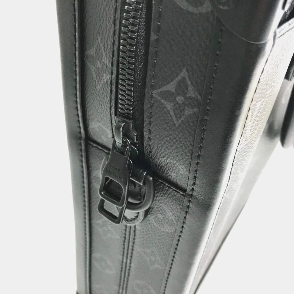 Louis Vuitton Louis Vuitton Black Monogram Eclipse Canvas Soft Trunk Briefcase Bag 14