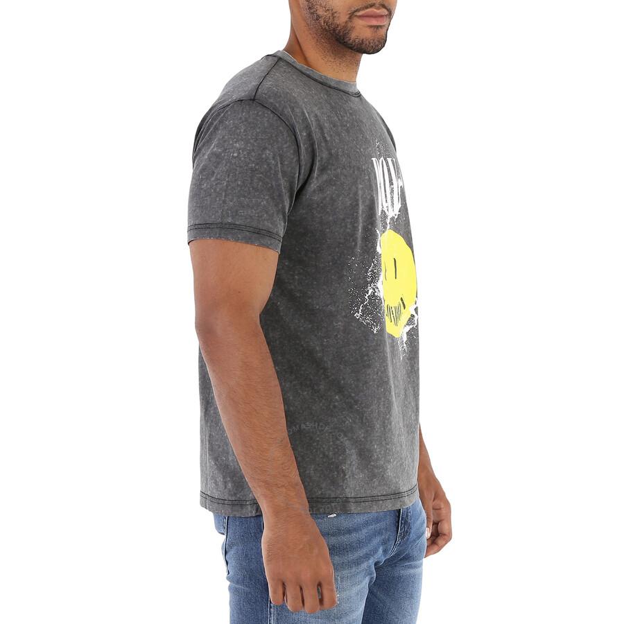 BOY LONDON Washed Grey Boy Acid Cotton T-shirt