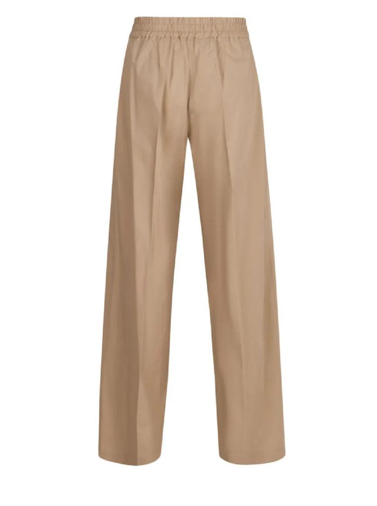 Parosh Wide-Leg Trousers With High Waist