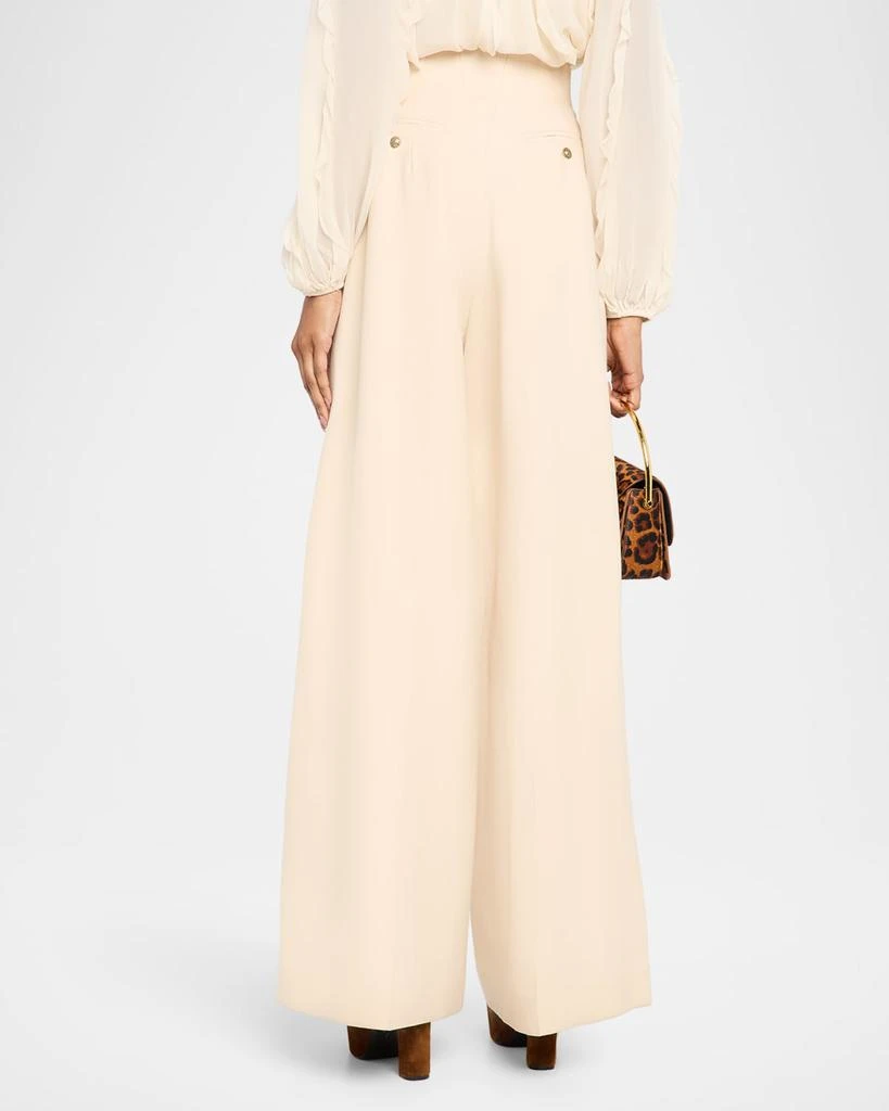 Zimmermann Hypnotic Straight Wool Pants 3