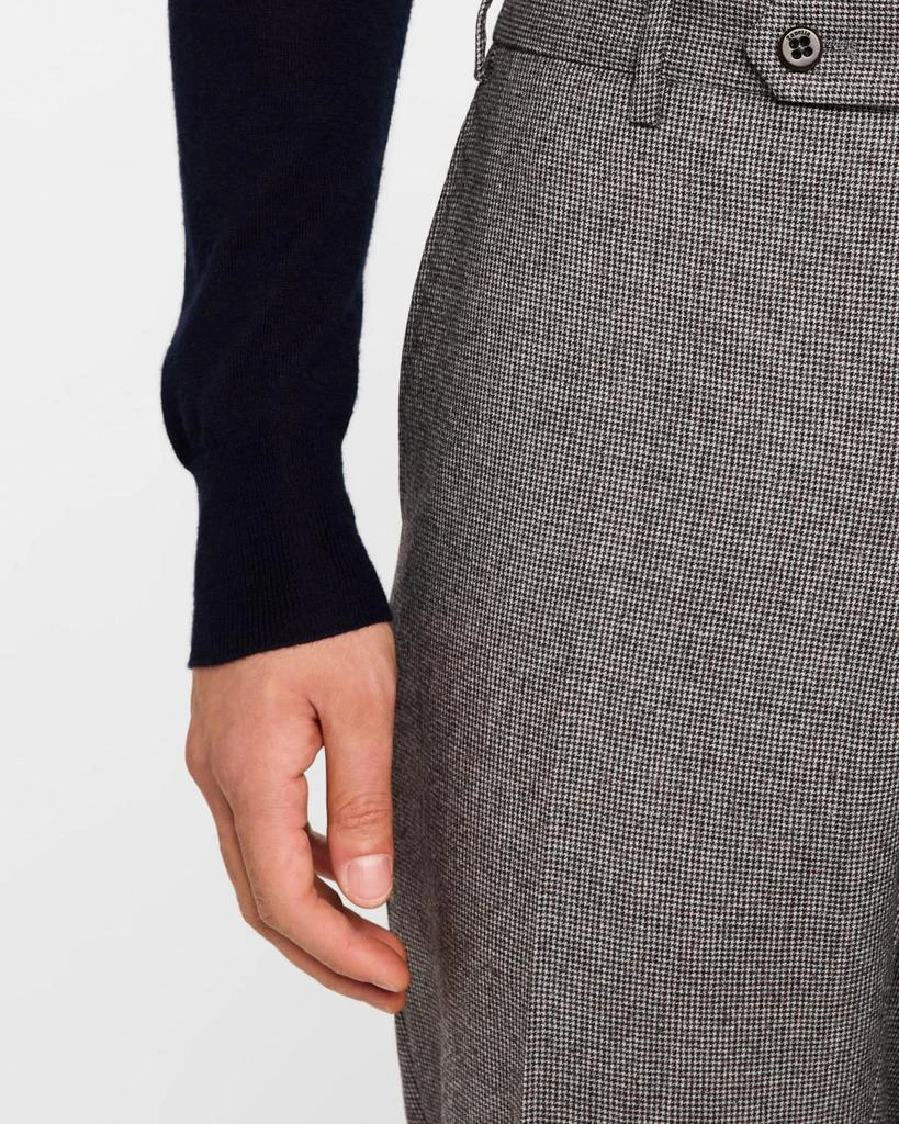 Zanella Men's Devon Mini-Check Wool Trousers 5
