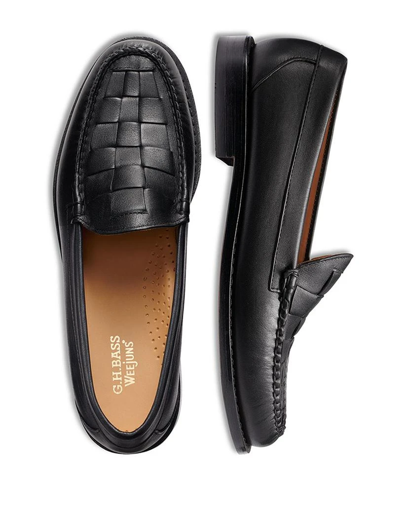 G.H.BASS G.H. BASS Men
s Larson Venetian Weave Weejun Loafers 3