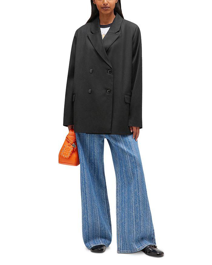 Ganni Double Breasted Blazer