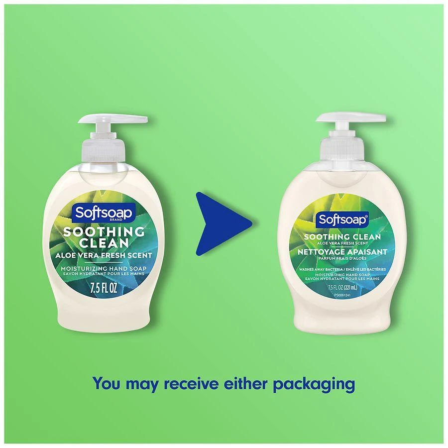 Softsoap Liquid Hand Soap Pump Aloe Vera Fresh 3