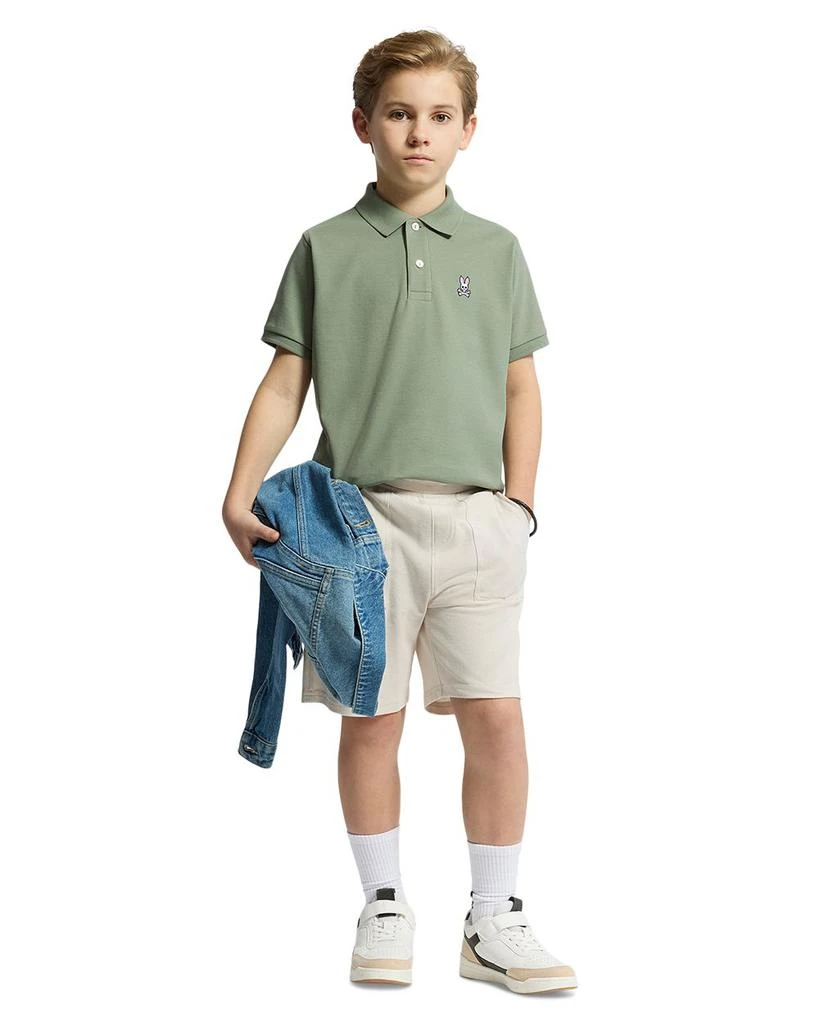 Psycho Bunny Unisex Classic Piqué Polo - Little Kid, Big Kid 7