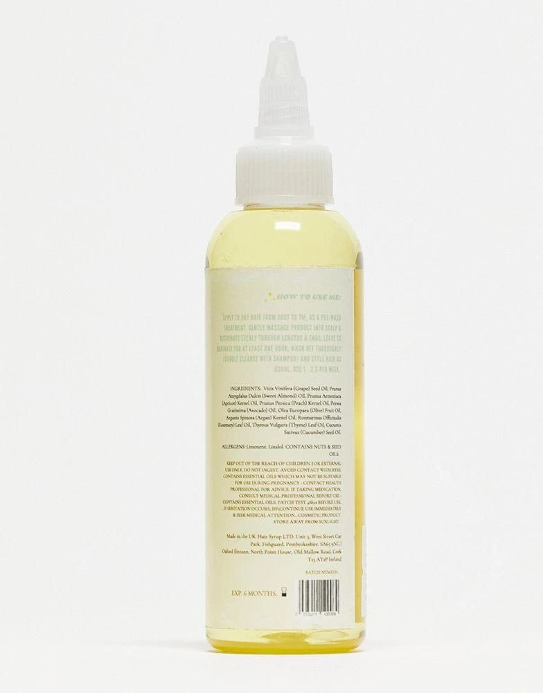 Hair Syrup Hair Syrup Growsmary Thickening Pre-Wash Hair Oil 100ml 2