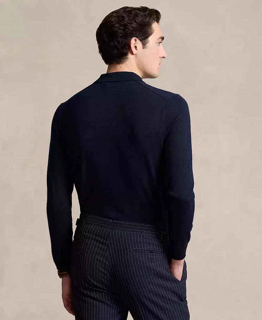 Ralph Lauren Men's Wool Polo-Collar Sweater 4