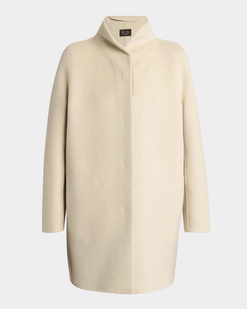Loro Piana Scotty Double Baby Cashmere Single-Breasted Coat 1