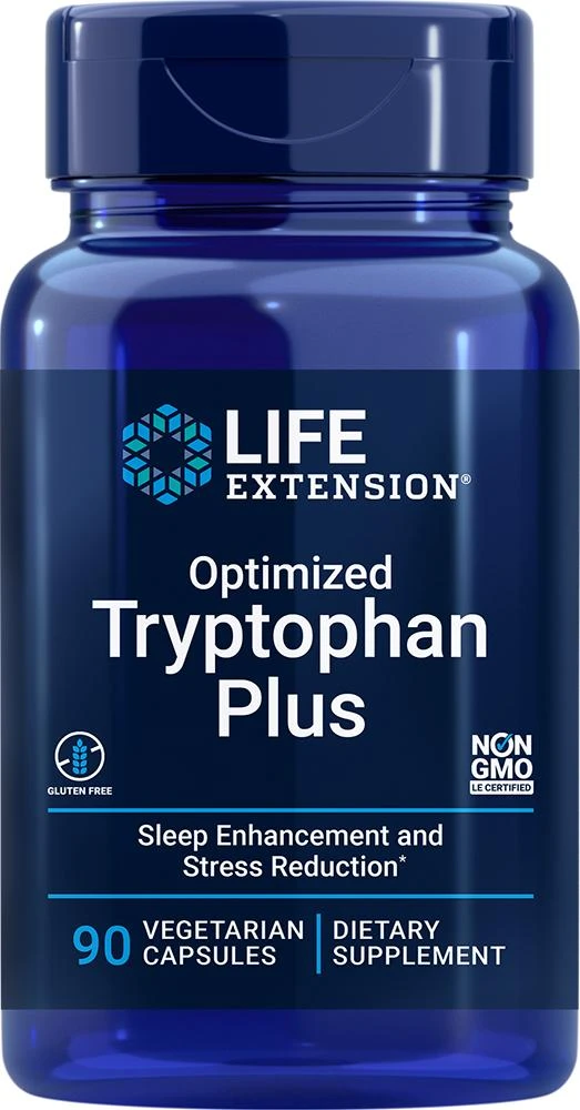 Life Extension Life Extension Optimized Tryptophan Plus (90 vegetarian capsules) 1