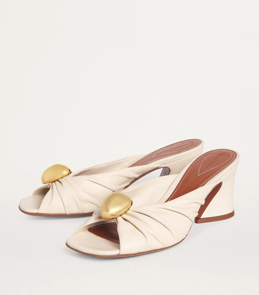 Zimmermann Leather Gleam Mules 65 3