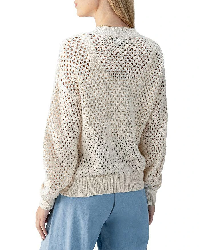 Sanctuary Open Knit Bomber Jacket 3