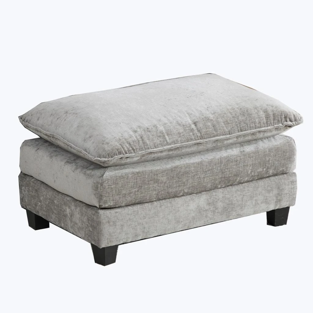 Streamdale Furniture Streamdale Luxurious Velvet Lounge Chair with Adjustable Backrest