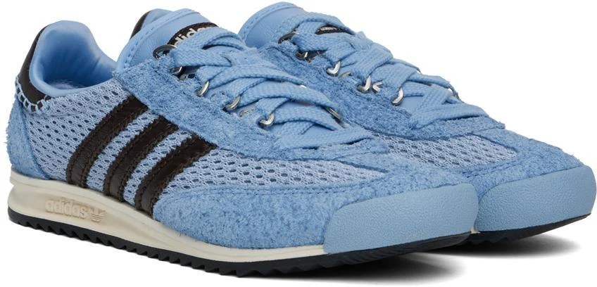 WALES BONNER Blue adidas Originals Edition SL76 Sneakers 4