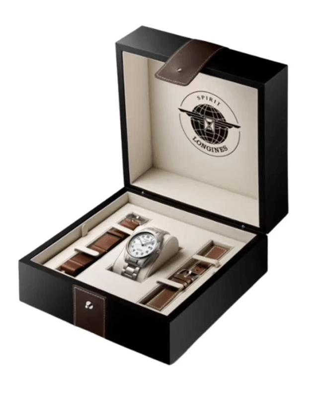 Longines Longines Spirit Prestige Edition Automatic 42mm Silver Dial Steel  Men's Watch L3.811.4.73.9 2