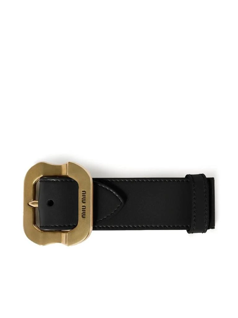 Miu Miu Miu Miu Leather Bracelet 1