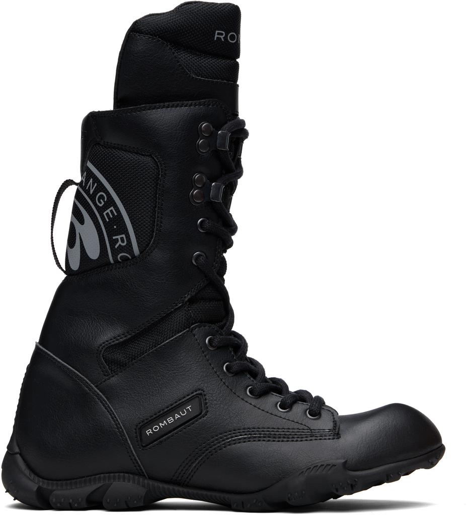 【関税込み】Rombaut SSENSE限定 グレー Boccaccio II ブーツ Boccaccio II Black Boot - Rombaut - Footwear – ROMBAUT